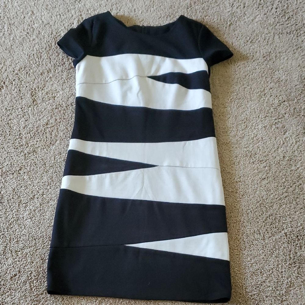 I.N. Studio Black and White Mini Dress